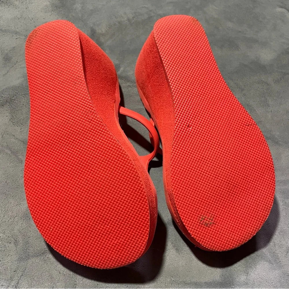 COLIN STUART Y2K Wide Wedge Heels - Picture 4 of 5